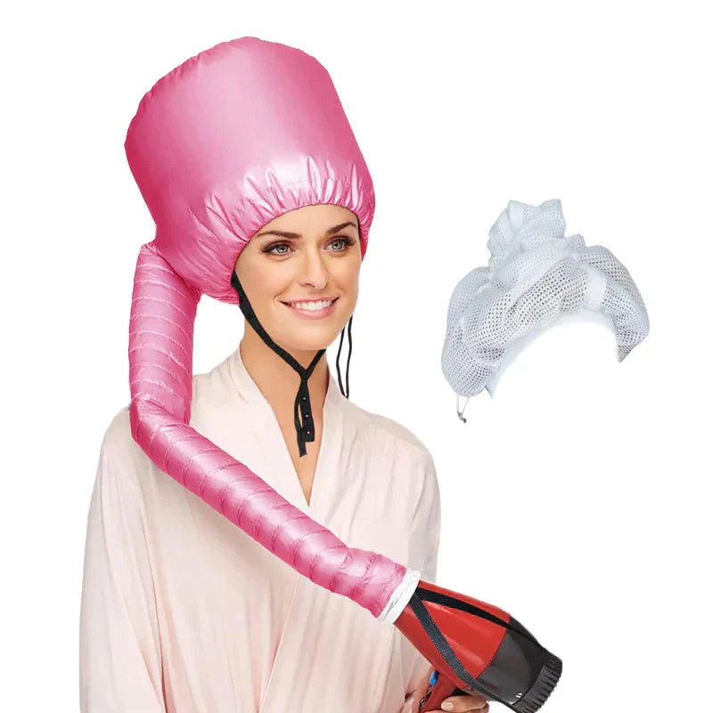 Netzhaube zum Trocknen von lockigem Haar
