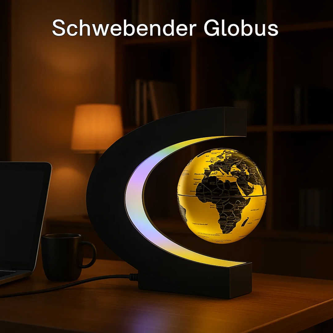 AstroGlobe LED-Weltkugel – Schwebende Globuslampe mit Magnetaufhängung