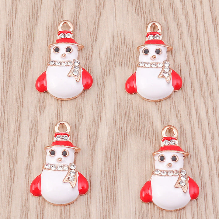Brehn | Weihnachts-Schneemann-Schneeflocke-Dekorationsanhänger