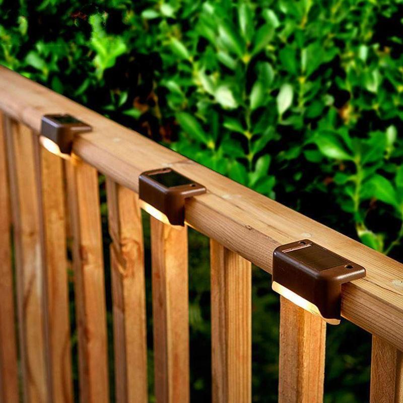 Outdoor wasserdichte Treppen Solarlichter (4 PCS) | Brehn