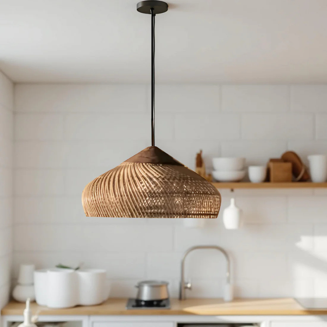 Brehn | Rattan Boho Pendelleuchte