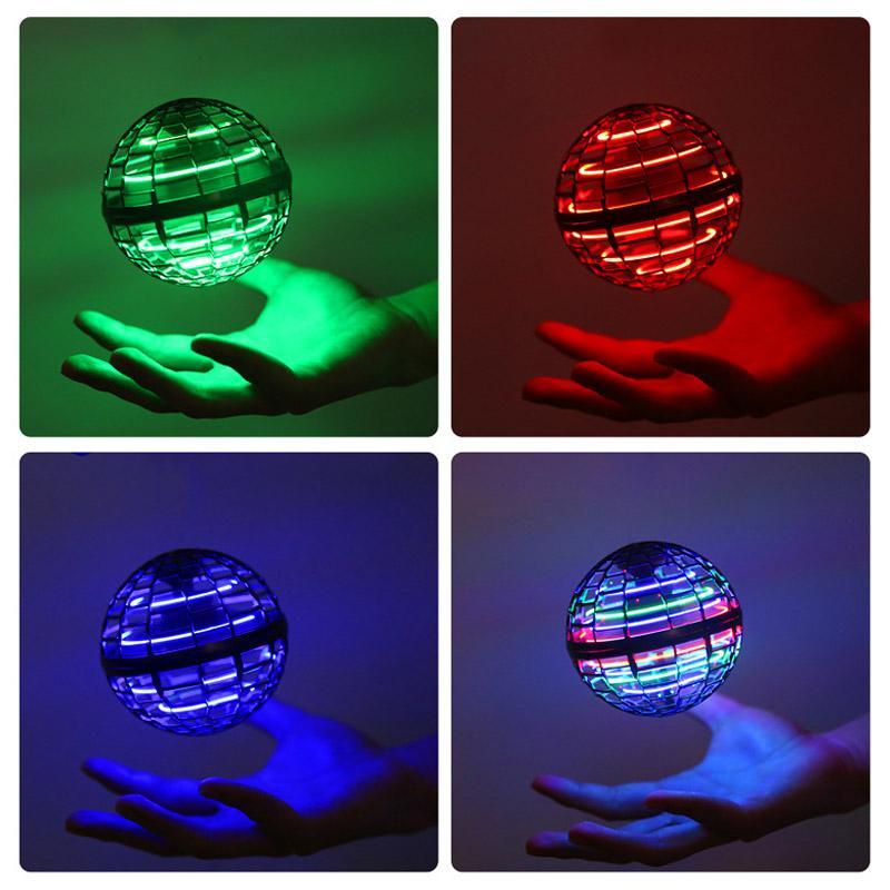Brehn | Professional Hoverball | Fliegender Orb mit LED-Effekten | Aerodynamisches Bumerang-Design | Bruchfestes Gehäuse | USB-Wiederaufladbar | Interaktives High-Tech Spielzeug