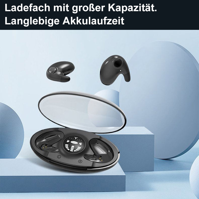 Unsichtbare kabellose Schlaf-Kopfhörer, IPX5 wasserdicht