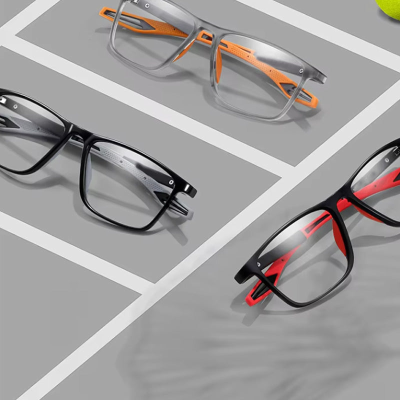 Brehn | Modische Silikon Sport-Lesebrille