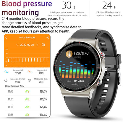 Brehn Smartwatch mit EKG, Blutsauerstoff- und Herzfrequenzmessung
