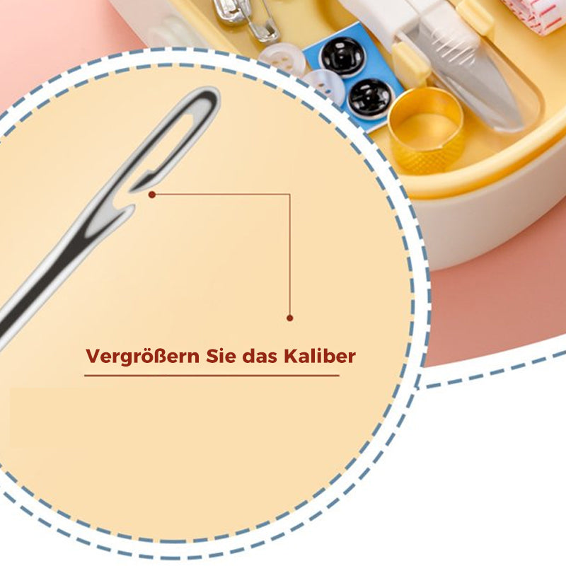 Brehn-in-One-Nähkästchen mit Knopf und Fingerhut