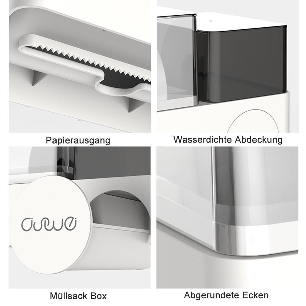 Wasserdichte 3-in-1-Aufbewahrungsbox für Badezimmer | Brehn