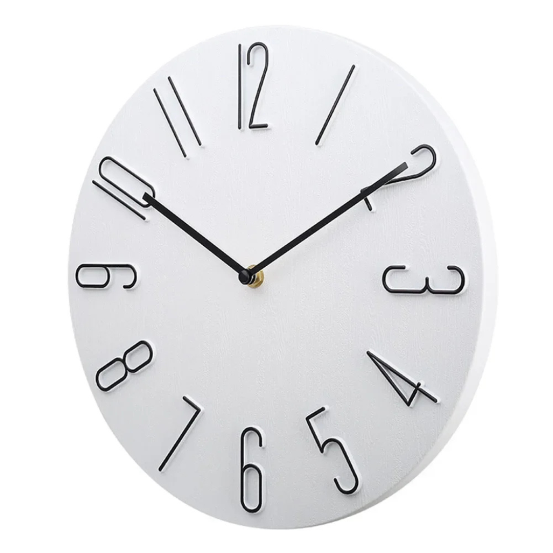 Brehn | Stilvolle Wanduhr mit buntem Design