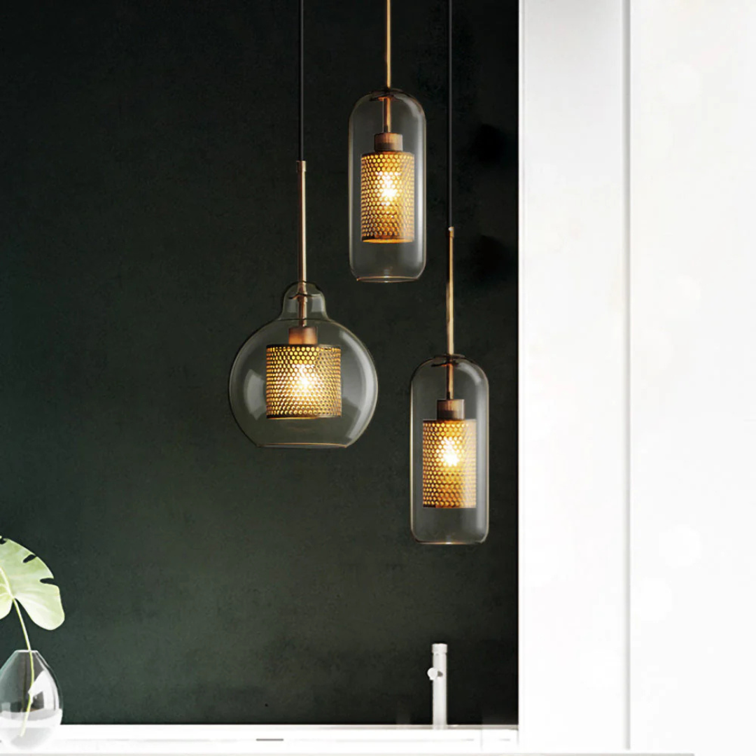 Brehn | Design Pendelleuchte Esstisch Aus Glas
