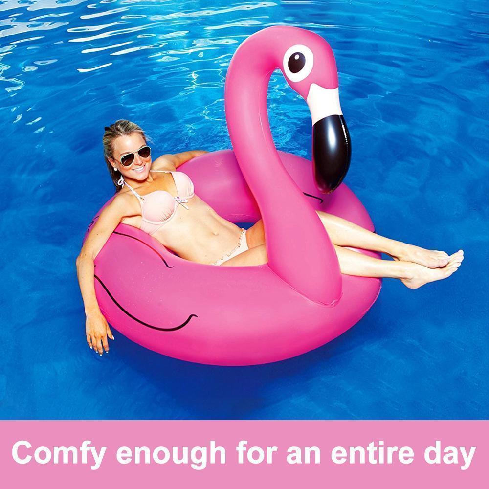 Brehn | Aufblasbarer Flamingo-Pool-Schwimmring