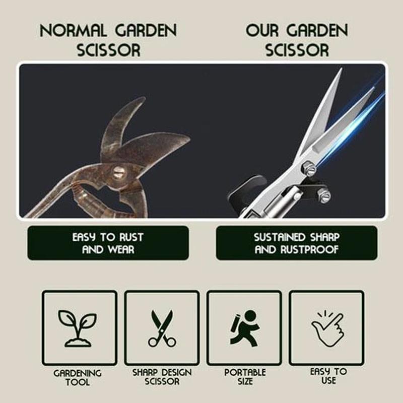 Brehn | Tragbare spitze Gartenschere