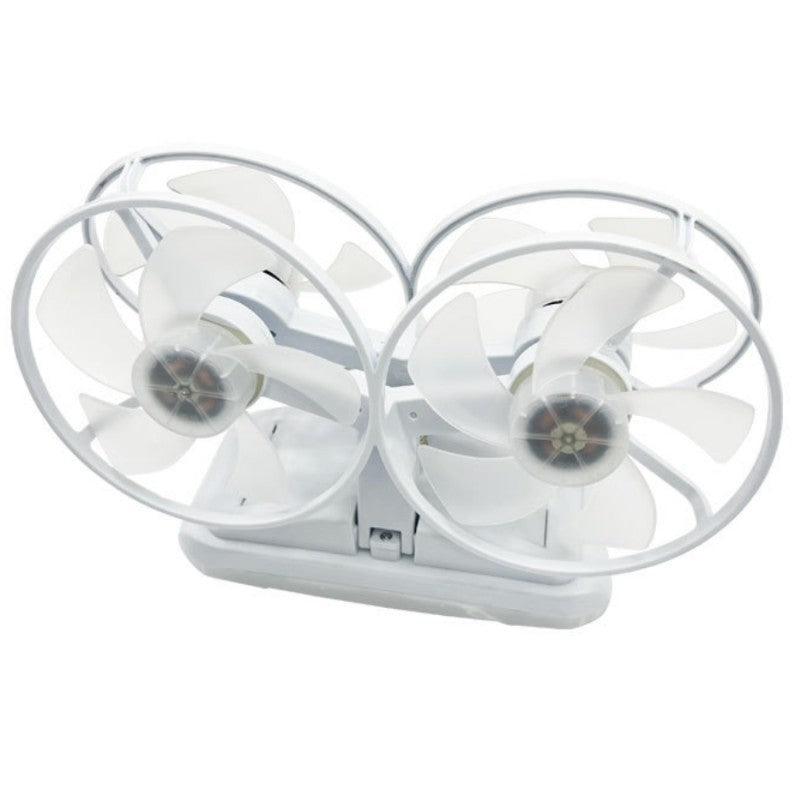 Moderner Deckenventilator mit vier Blättern und Licht | Brehn