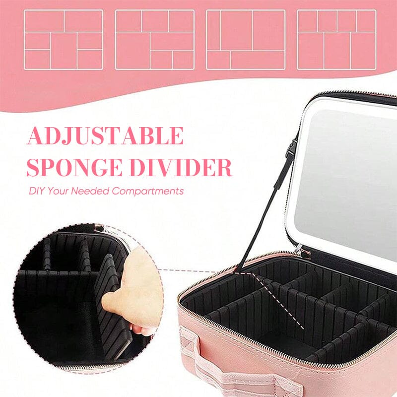LED Licht Tragbare Make-up Tasche | Brehn
