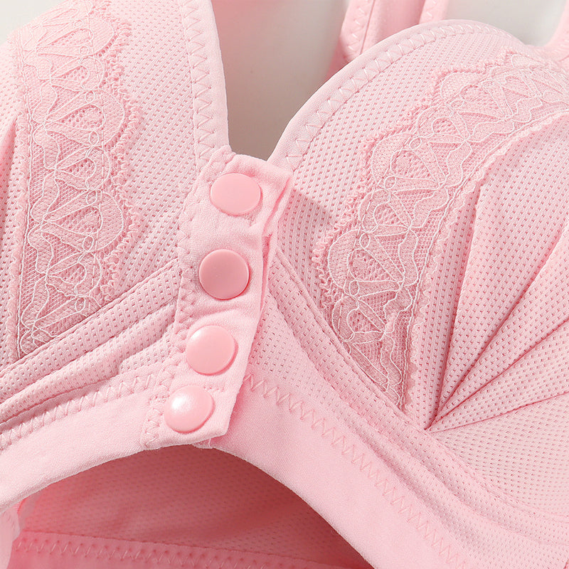 Brehn | Front Button Breathable Skin-Friendly Bra