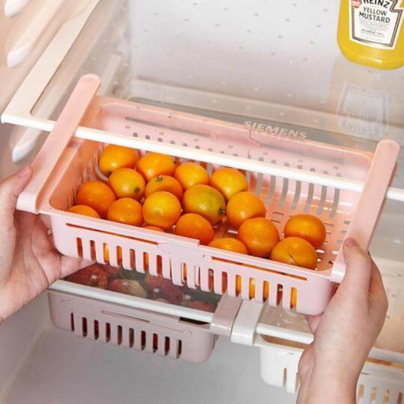 FridgeMaster Pro — Endlich Ordnung und mehr Platz für Deine Lieblingslebensmittel im Kühlschrank! (2 Stück) | Brehn