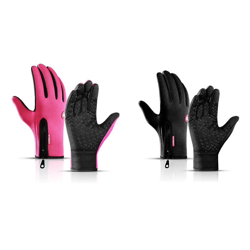 Brehn | HeatGripX winddichte thermische Slip-Handschuhe für kaltes Wetter