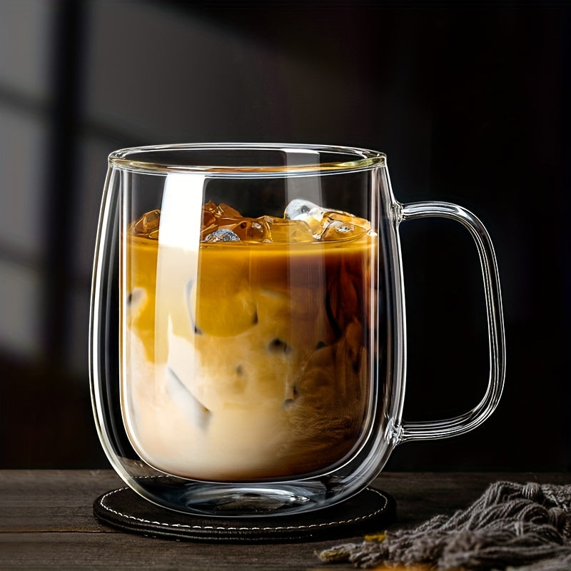 ThermoSip Doppelwandige Glastasse – Borosilikatglas, Hitzebeständig & Elegant | Brehn
