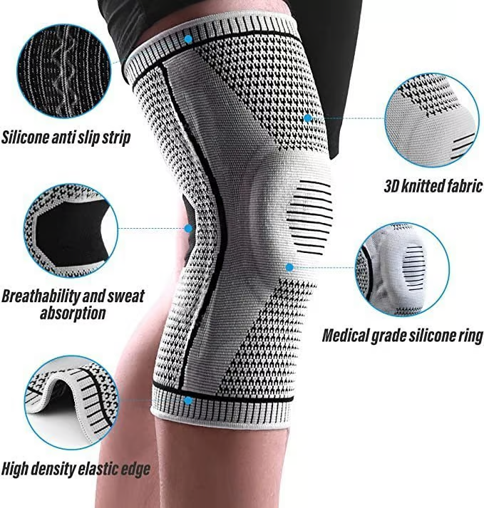 FlexiKnee Kompressionsbandage – Unterstützende Kniebandage bei Schmerzen, Schwellungen und Steifheit | Brehn