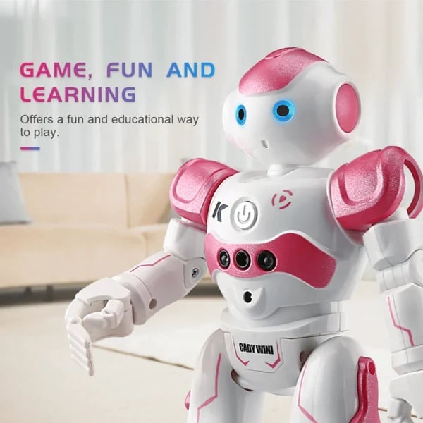 Intelligentes Roboterspielzeug für Kinder | ThinkBot Interaktiver Lernroboter | Gestensteuerung | Tanzt und spricht | Wiederaufladbar