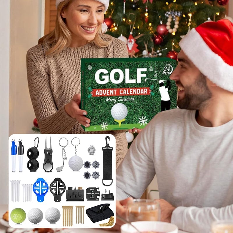 Brehn | Golf-Adventskalender - Weihnachtsgeschenk für Golfer