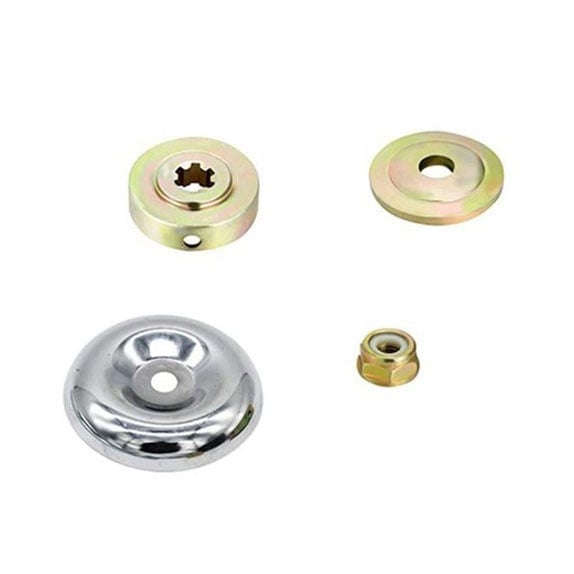 SteelTwist Unkrautbürste – 360° Trimmerklinge aus geflochtenem Stahl (15 cm) | Brehn