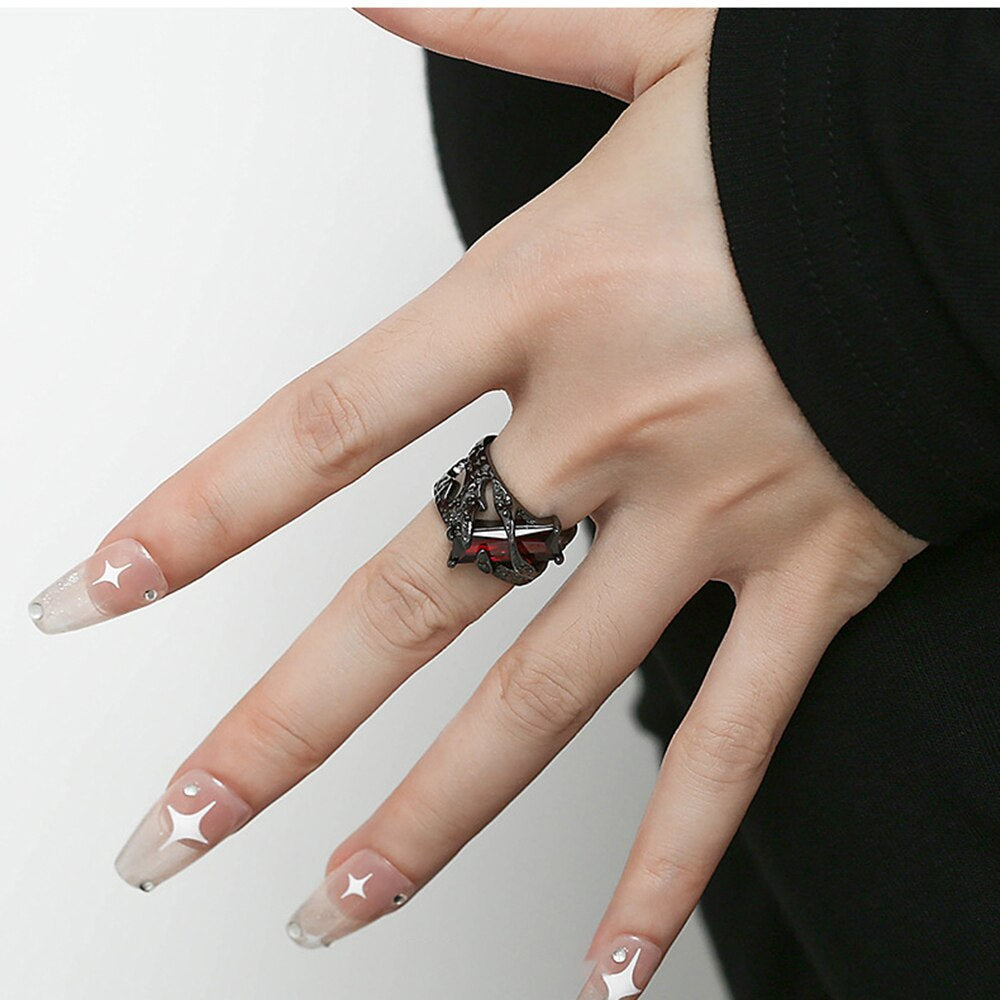 Brehn | Mitternachts Majesty Zircon Ring