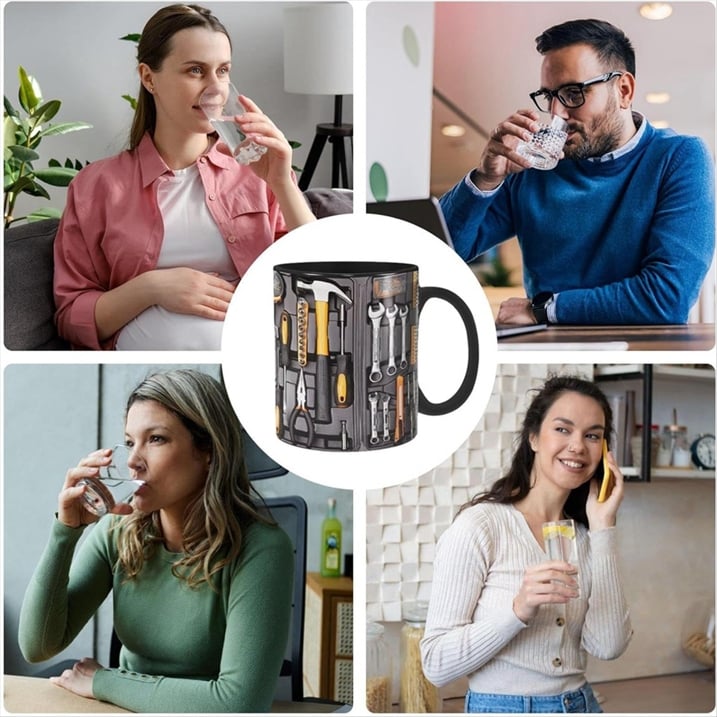 CraftMaster Precision Mug — Feier deine Macher-Power bei jedem Schluck mit robustem Style | Brehn