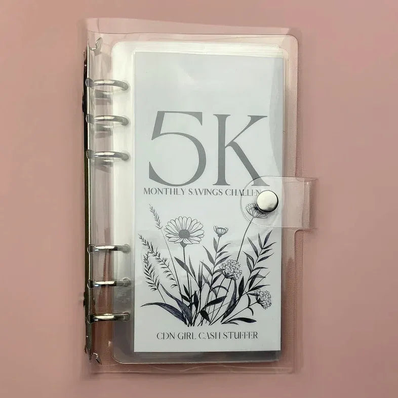12-Monat Umschläge Geldspar-Challenge Binder | Brehn