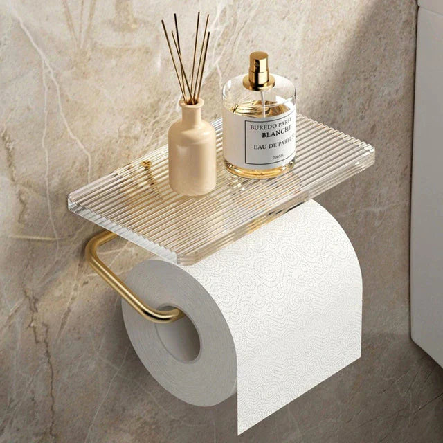 Moderner Acryl-Toilettenpapierhalter