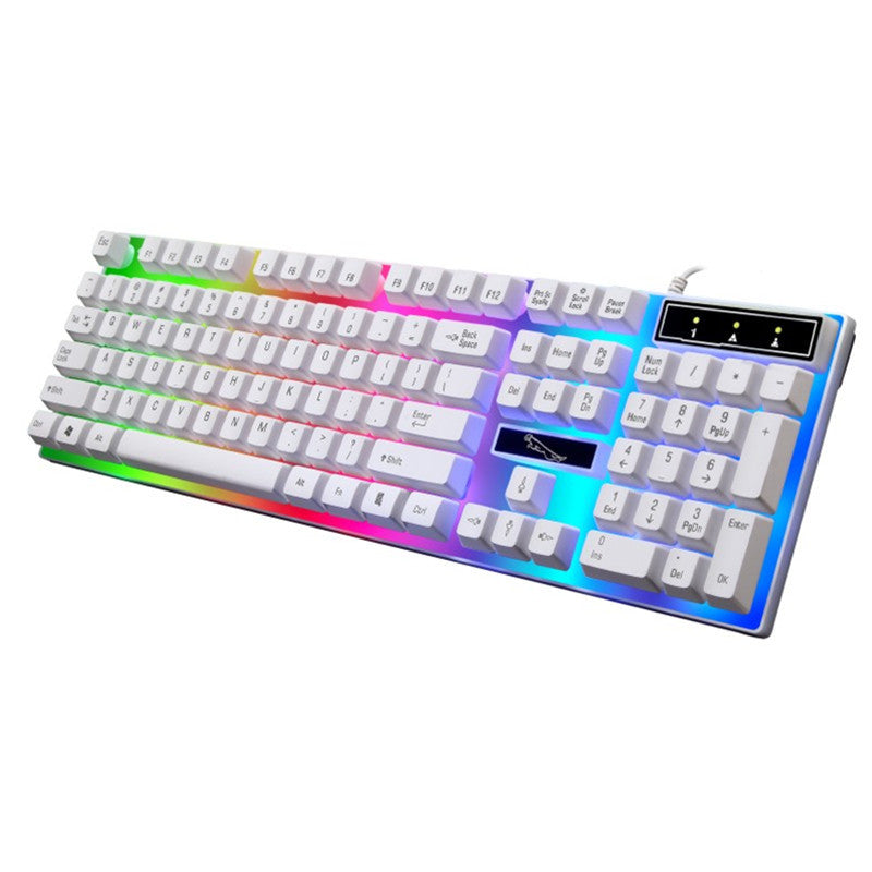 RGB beleuchtete Gaming-Tastatur und Präzisionsmaus-Set Brehn