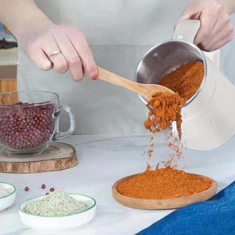 Brehn | Mahlwert Pro Elektrische Getreidemühle | Für Mehl, Saaten & Bohnen | Frisch Mahlen auf Knopfdruck | Kompakt & Leistungsstark