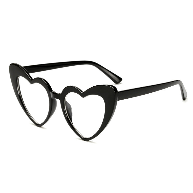 Damen Herzförmige Sonnenbrille im trendigen Design Brehn