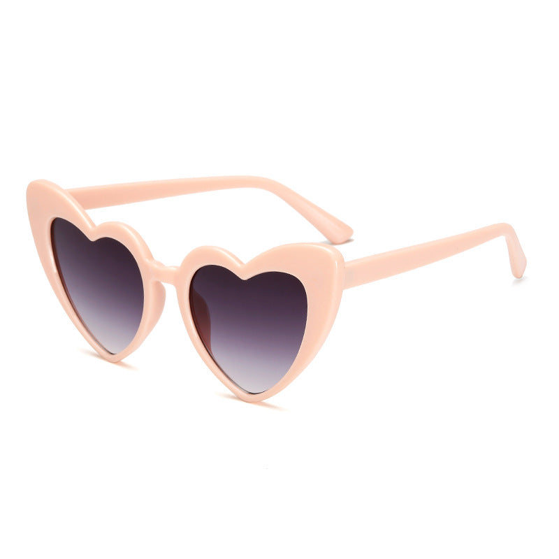 Damen Herzförmige Sonnenbrille im trendigen Design Brehn