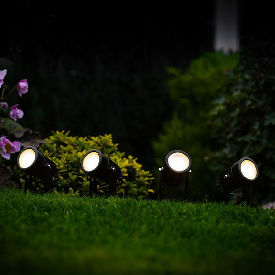Solar-Spotlights 5-teilige Set Brehn