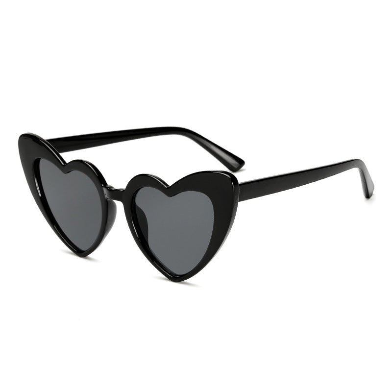 Damen Herzförmige Sonnenbrille im trendigen Design Brehn