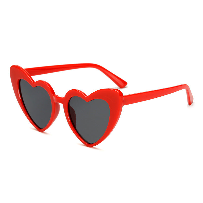 Damen Herzförmige Sonnenbrille im trendigen Design Brehn
