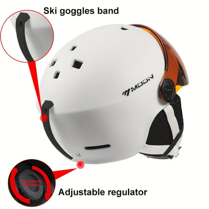 Hochwertiger Skihelm mit abnehmbaren Teilen – sicher und komfortabel für Outdoor-Aktivitäten