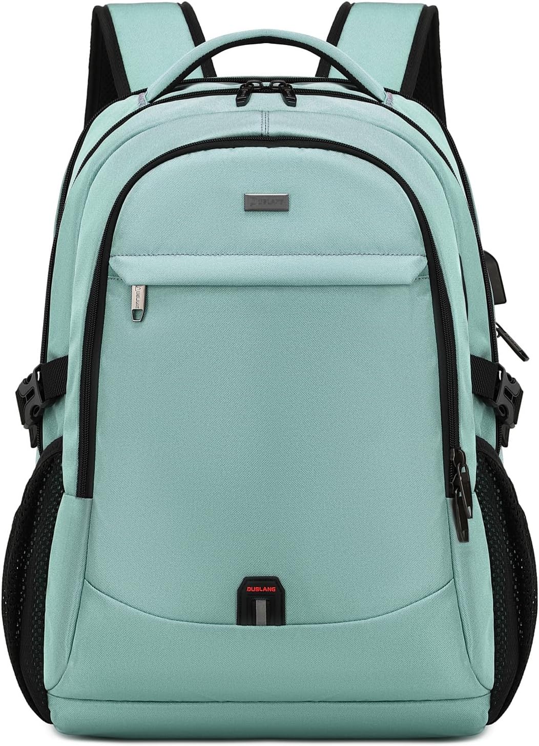 Wasserabweisender Reise-Laptop-Rucksack mit USB-Anschluss & organisierter Aufbewahrung | Brehn