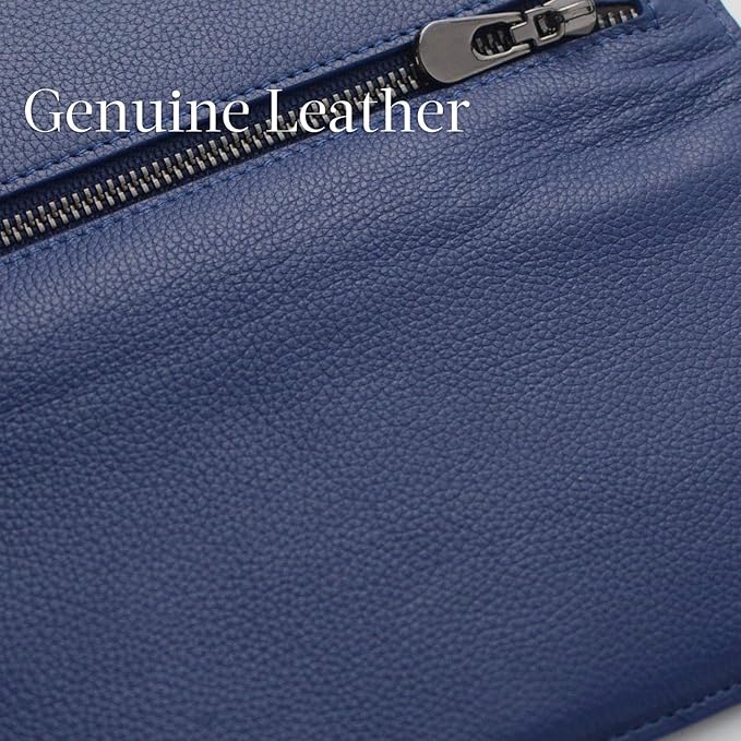 Ultra-dünnes RFID Leder Wallet Brehn