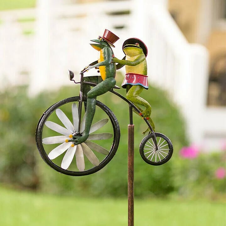 [49% RABATT] Vintage Fahrrad-Windspiel aus Metall
