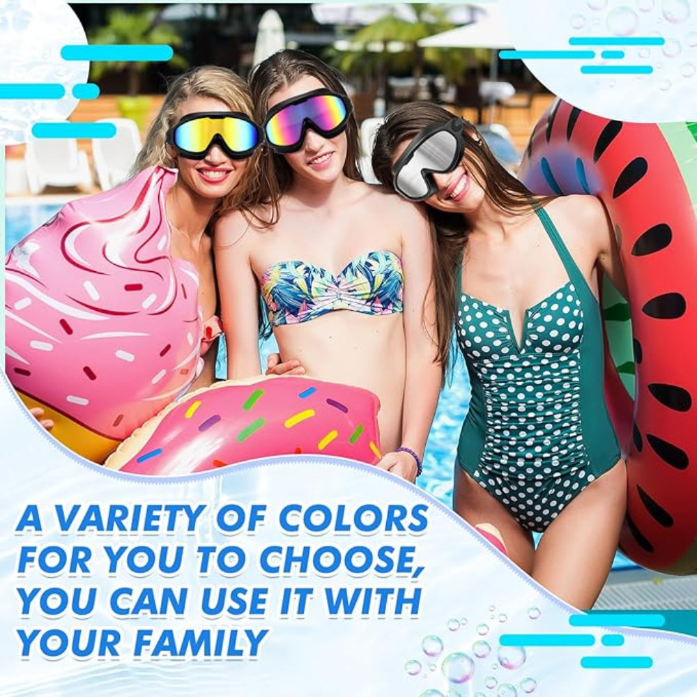 Schwimmbrille 3er-Set für Erwachsene & Kinder | Brehn