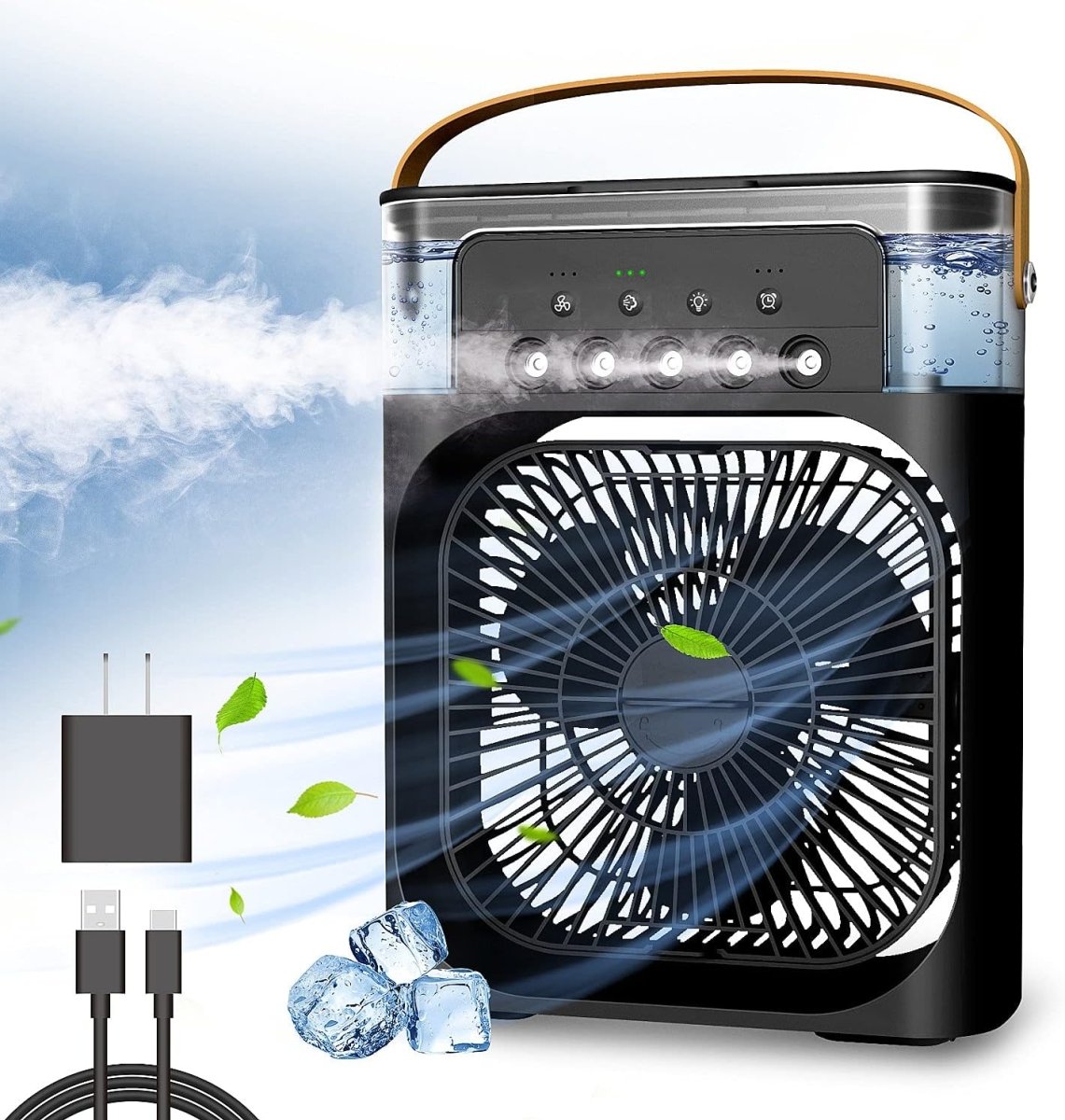 Brehn | HydroCool Ventilator - Sofortige Kühlung - Sommer Komfort - Energieeinsparung
