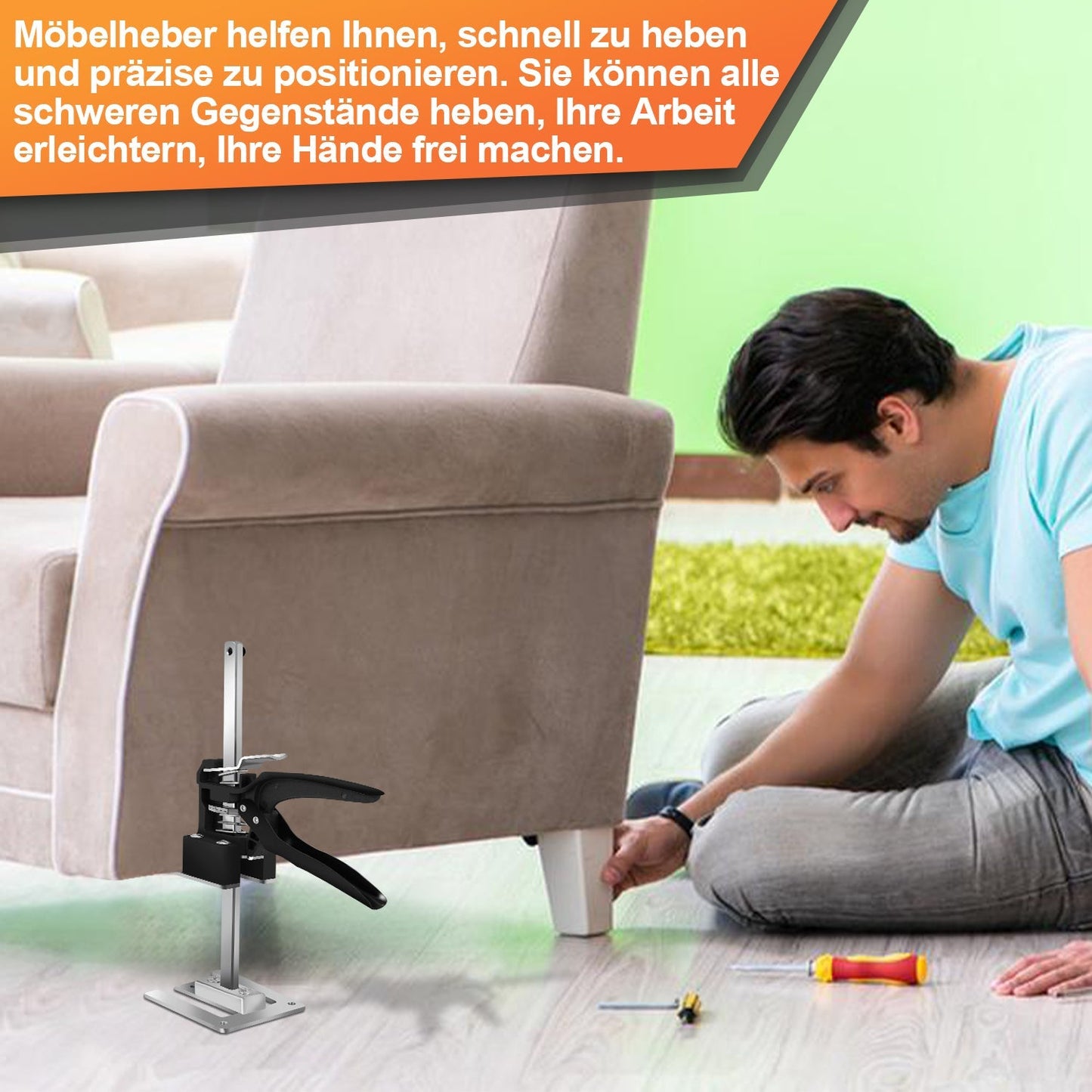 2 Stück Arm Handwerkzeugheber | Brehn