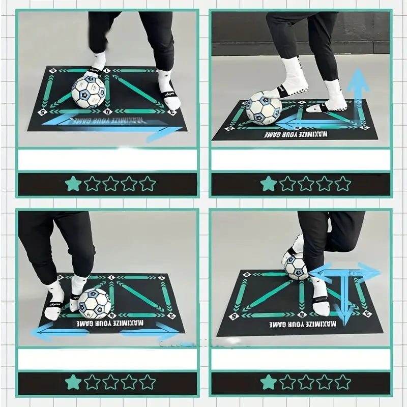 Brehn | Junior-Fußballfähigkeiten Matte (inkl. Trainingsvideos) - Das perfekte Geschenk für die Feiertage