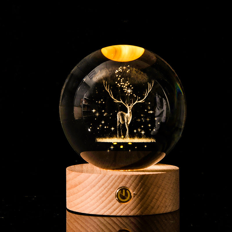 Galaxy Crystal Ball Lampe | Brehn