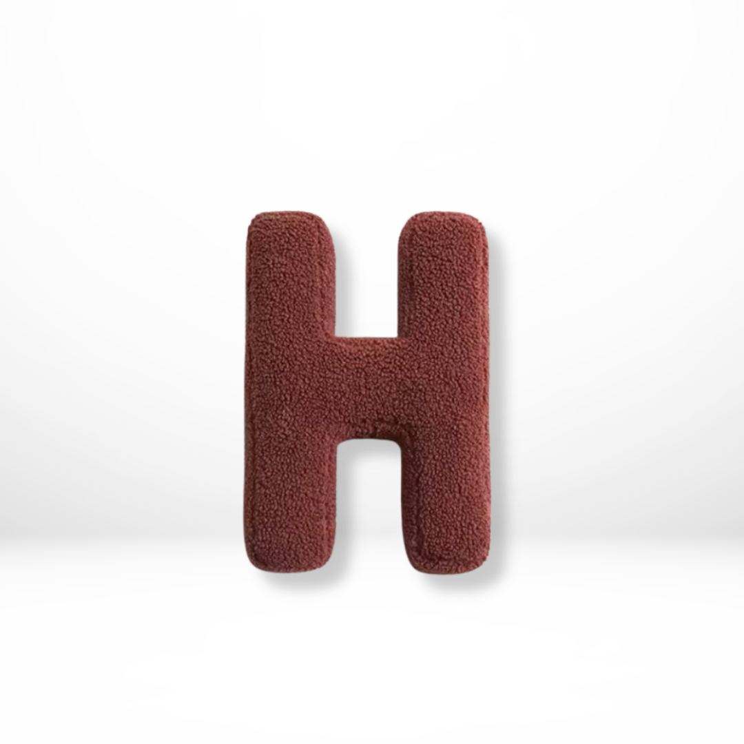 Brehn | Samt Alphabet Dekokissen Mit Buchstaben A Bis Z