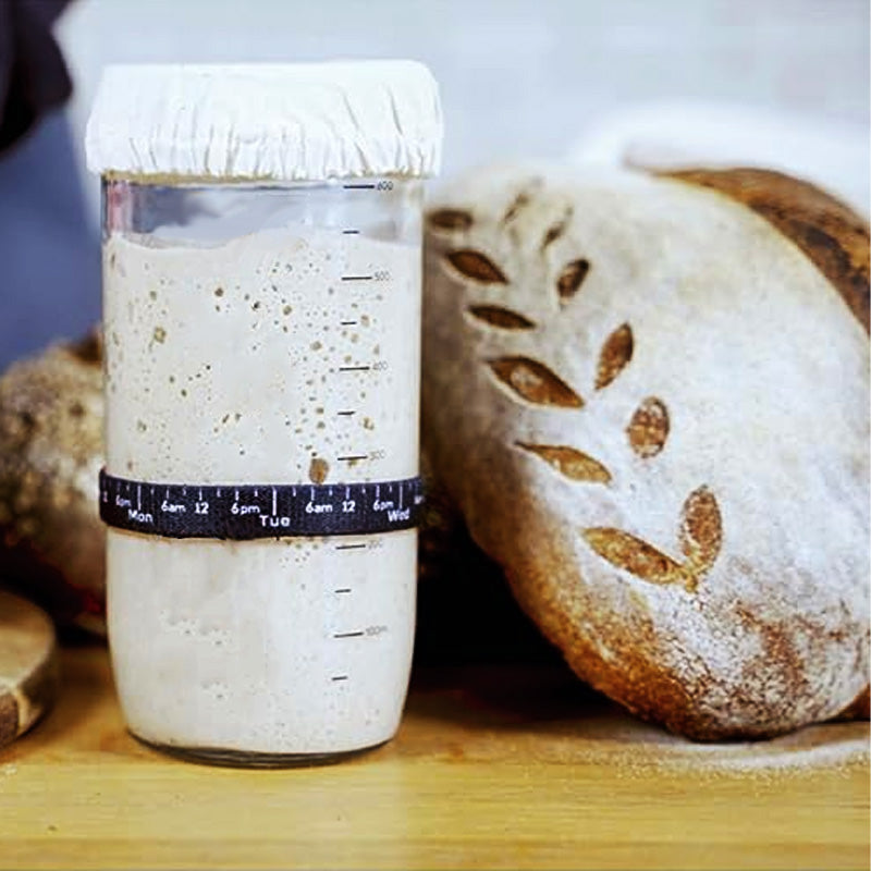 CraftRise Sauerteig Starter-Kit — Endlich sorgenfrei mühelos perfekten Sauerteig meistern und handgemachte Brote zaubern! | Brehn