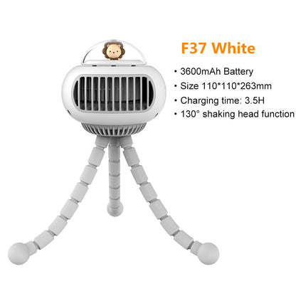 Lieber Cartoon tragbarer sicherer Kinderwagenventilator | Brehn