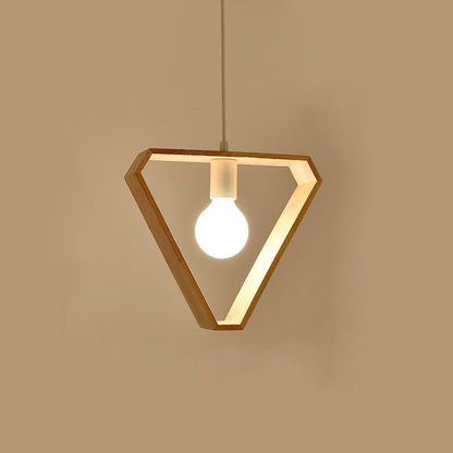 Geometrische Pendelleuchte