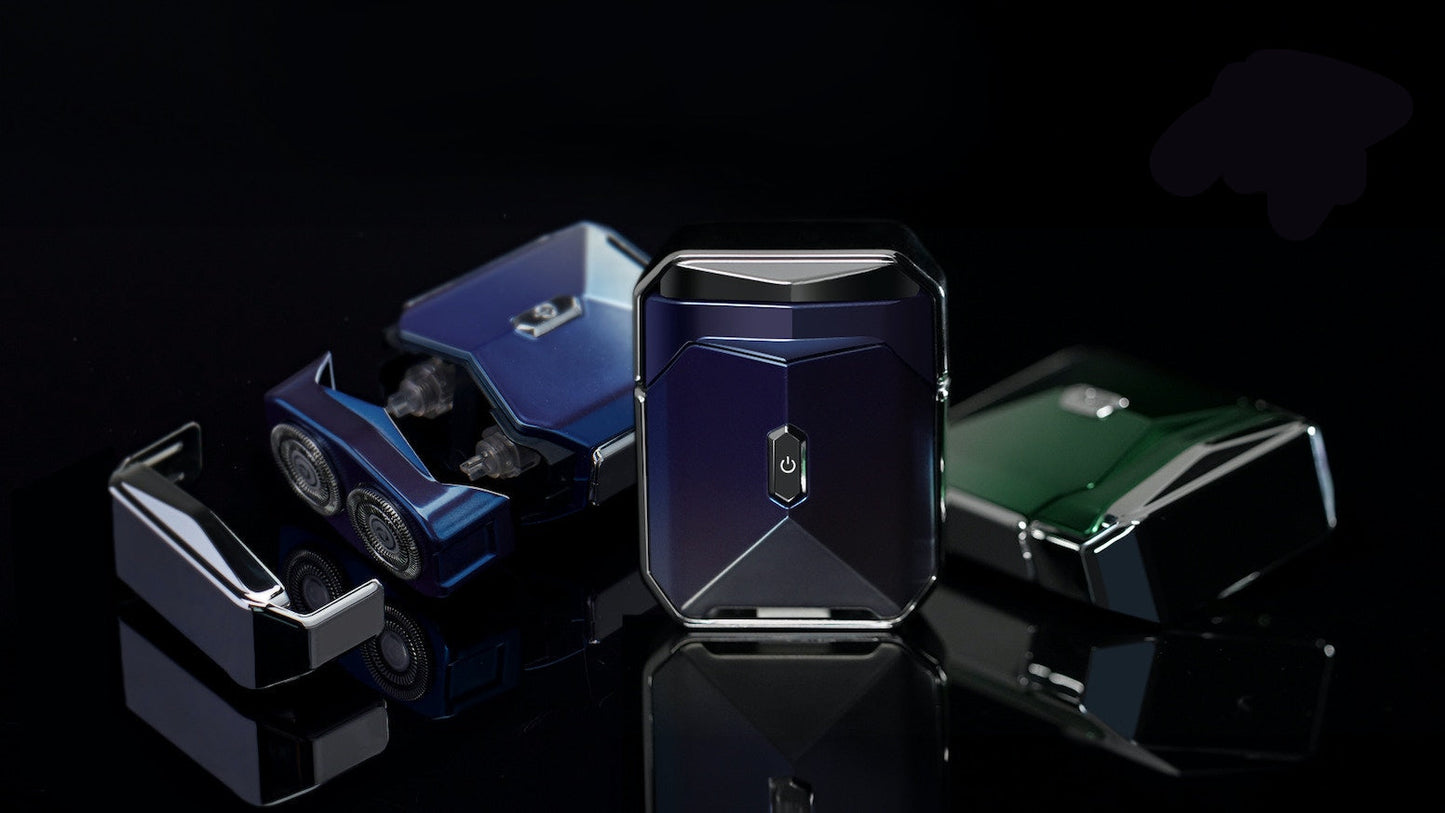 Brehn | LuxRazor Elite Reise-Rasierer | Kompakte Magnetdesign für müheloses Rasieren unterwegs